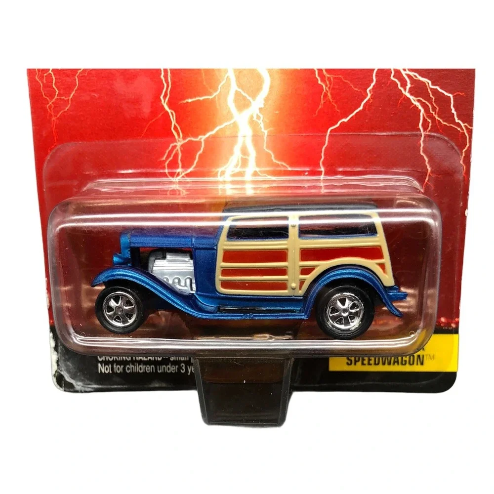 Johnny Lightning Dan Fink Custom 1999 '99 Speedwagon Car Blue Diecast 1/64 Scale